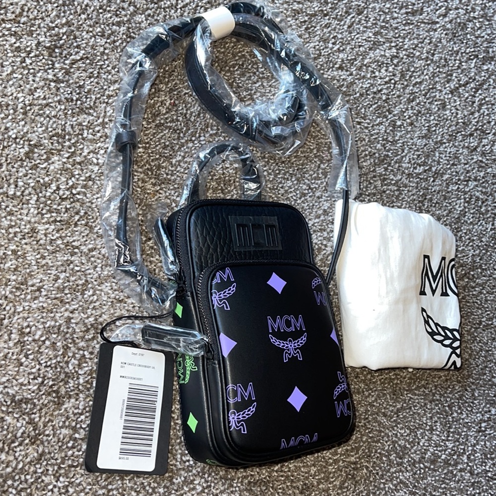 Brand New Never Used Authentic MCM Crossbody with tags and dust bag.